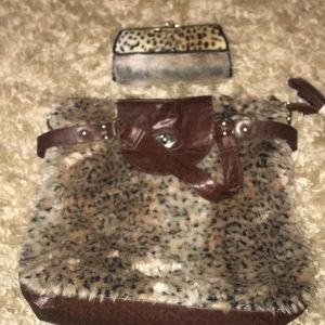 Shoulder bag and wallet